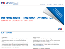 Tablet Screenshot of lpg-connect.com